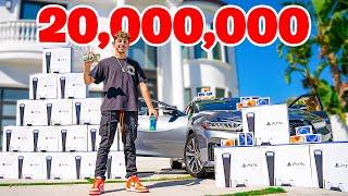 20000000 SUBSCRIBERS. THE BIG GIVEAWAY