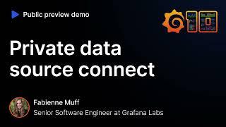 How to connect a private data source in Grafana Cloud