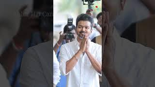 T.V.K leader Vijay appeals to his volunteers #shorts #vijay #thalapathy #tvk #politics