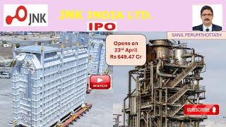 273-- JNK India Ltd IPO - Stock Market for Beginners video.