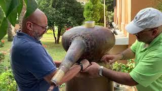 Making Lebanese Arak - صناعة العرق البلدي في لبنان