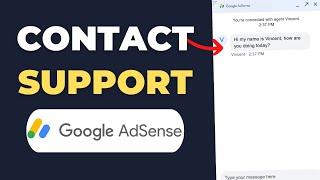 How to Contact Google Adsense Support Team LIVE CHAT