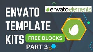 Envato Elements Video Template Tutorial  With Free Blocks