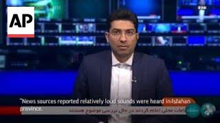 Iran TV news reports relatively loud sounds were heard in Isfahan province