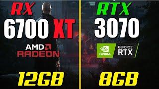 RTX 3070 vs. RX 6700 XT - Test with New Drivers in 2022