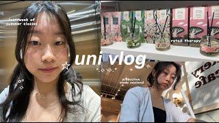 uni vlog last week of classes productive week in my life cafes busy days