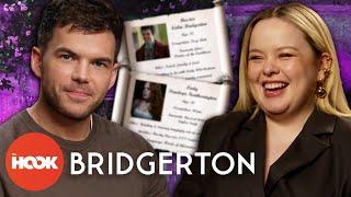 Luke Newton & Nicola Coughlan Create Each Others Bridgerton Dating Profiles  @TheHookOfficial