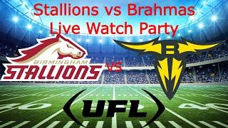 Stallions vs Brahmas UFL Championship Live Watch Party