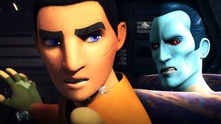 Ezra and Thrawn Disappear Together 4K HDR - Star Wars Rebels