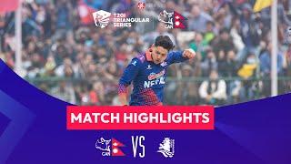 Nepal vs Netherlands  Match Highlights