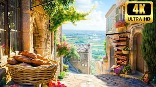 Gordes the pearl of French Provence  The most beautiful village in France  Walking tour 4k