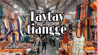 TAYTAY TIANGGE VLOG 2020 ANG MURAIvory Sue #taytaymarketplace #taytayshopping #taytayvlog