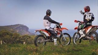 RIDING THE HIGH KTM 300EXC