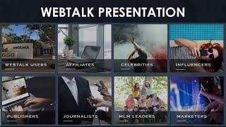 What is Webtalk how to take advantage of Webtalk