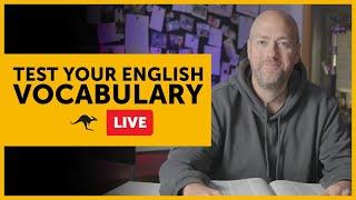 Test your vocabulary Live  How to learn English vocabulary