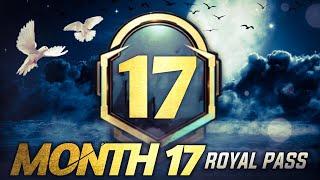 MONTH 17 Royal PASS  1 TO 50  M17 ROYAL PASS PUBG MOBILE  MONTH 17 ROYAL PASS LEAKS & v2.3 UPDATE