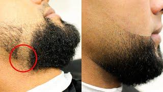 LA MANERA MÁS FÁCIL PARA HACER UNA BARBA  BARBA DEGRADADA TUTORIAL