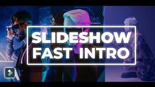 Filmora Fast Slideshow Intro Tutorial  How to edit with Filmora