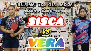 TUMBANGNYA BINTIKER CABE RAWIT⁉️SISCA BALI  VERA JABAR ‼️KEJUARAAN TENIS MEJA MAESA SATU ABAD