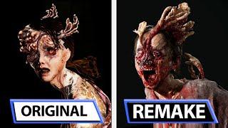 The Last of Us Part I  Original VS Remake  Monsters & Characters  Models Comparison