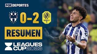 Monterrey 0 - 2 Nashville  HIGHLIGHTS  Leagues Cup Semifinal