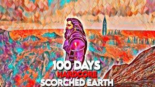 I survived 100 Days of Hardcore ARK Scorched Earth