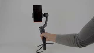 How to use Your Vivitar Smartphone Stabilizer 3-Axis Foldable Pocket Gimbal Tutorial Video