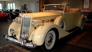 1937 Packard Super Eight 1501 Convertible Victoria 407964 - Walkaround  Daniel Schmitt & Co.