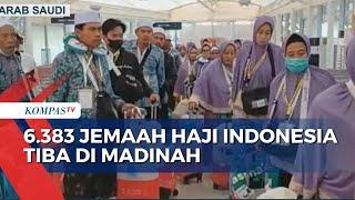 Sejumlah Jemaah Haji Indonesia Langsung Sujud Syukur Setibanya di Madinah Arab Saudi