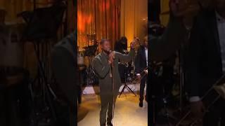 Usher pays homage to Marvin with his soulful rendition of Mercy Mercy Me.