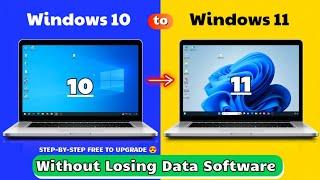 How to Upgrade Windows 10 to Windows 11 for FREE 2024  Install Genuine Windows 11 Step-By-Step