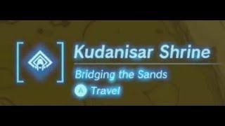 TOTK - Kudanisar Shrine Bridging the Sands