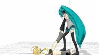 MMD - FIGURE 4 LEGLOCK ejecutado por Miku Hatsune