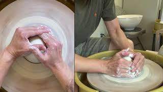 505. Mastering Centering Technique using 2510 Lb of Clay with Hsin-Chuen Lin 林新春 2510磅粘土定中心示範