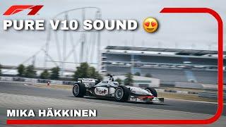 PURE V10 SOUND  Mika Häkkinen Mclaren MP413 at the Nürburgring 