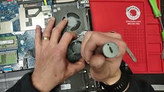 Alienware x17 R1 Dc jack replacement fan clean-up