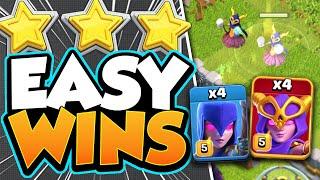 2 of the Easiest TH12 3 Star Armies Ever How Super Witch is Used in Clash of Clans