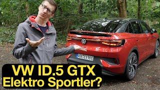  2022 VW ID.5 GTX Test mit allen Infos zum NEUEN Modelljahr 2023 4K - Autophorie