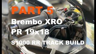 Brembo XR0 PR 19 x 18 - 2022 S 1000 RR Track Build