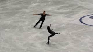 European ice skating championship in Belarus 2019. France champions