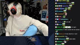 xQc has someone other than Jelly in his house