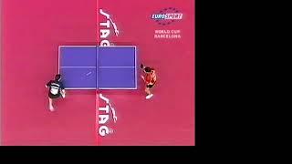 Wang Loqin vs Timo Boll World Cup Barcelona 2007