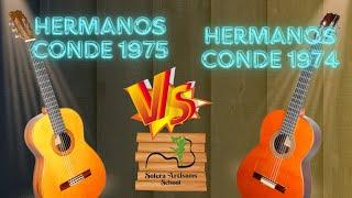 Guitar Comparison  Hermanos Conde 1975 vs 1974. played by Ángela Zarzuela flamenco guitar player