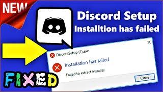 Discord Installation has Failed Windows 10  How to Fix Discord Installation Error in Windows 10