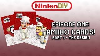 NINTENDIY - Episode One Lets Make Amiibo Cards Part 1