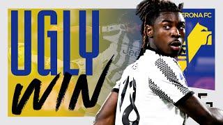 JUVENTUS 1-0 VERONA  UGLY BUT WINNING