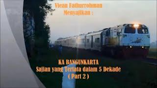 Perjalanan Tunggal Kereta Api EKSEKUTIF BANGUNKARTA Gambir - Surabaya Gubeng  Part 2 