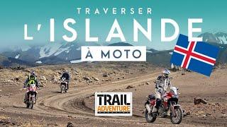 TRAVERSER LISLANDE À MOTO  Les plus beaux paysages.  Trail Adventure