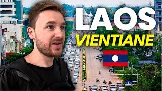 MY FIRST TIME in LAOS  Vientiane is SO Undiscovered