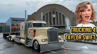 What its LIKE to be a TRUCKER for the TAYLOR SWIFT TOUR